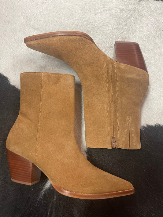 Suede Booties